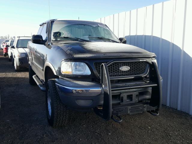 1FTRX18L82NC03781 - 2002 FORD F150 BLACK photo 1