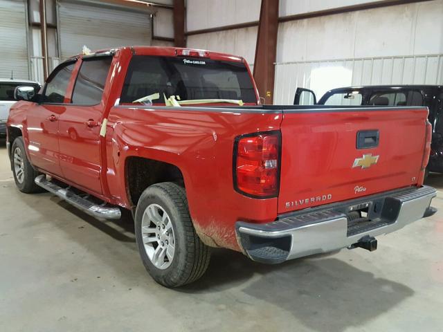 3GCPCRECXFG322940 - 2015 CHEVROLET SILVERADO RED photo 3