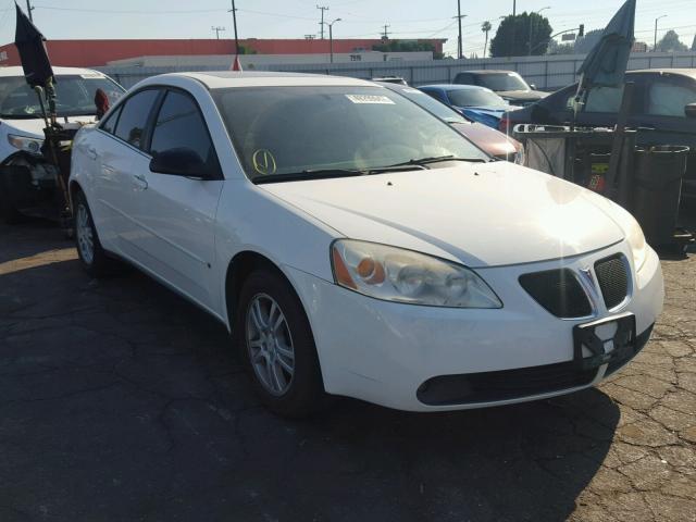 1G2ZG558064123737 - 2006 PONTIAC G6 SE1 WHITE photo 1