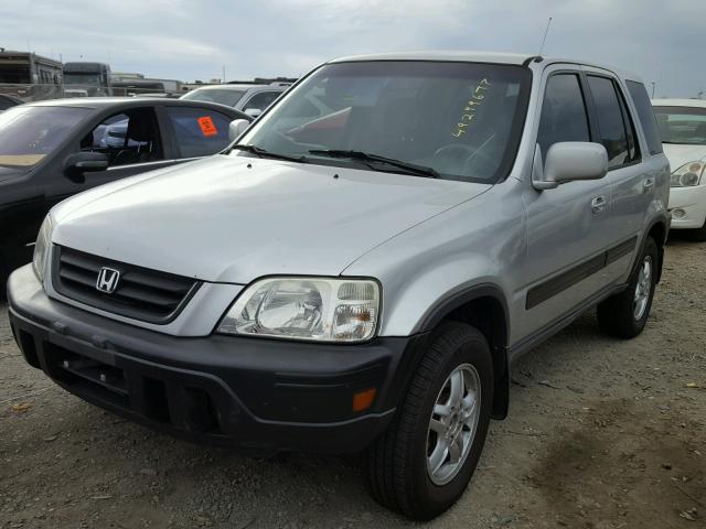 JHLRD1869YC008606 - 2000 HONDA CR-V EX SILVER photo 2