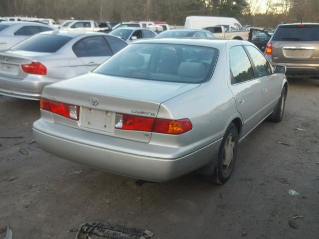 4T1BF22K01U117391 - 2001 TOYOTA CAMRY LE ვერცხლისფერი ფოტო 4