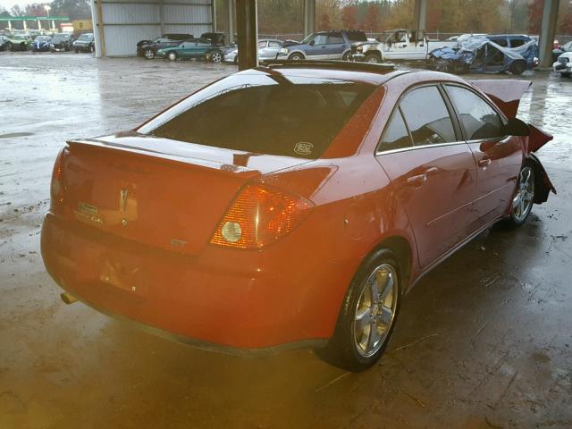 1G2ZH58N074194534 - 2007 PONTIAC G6 GT RED photo 4