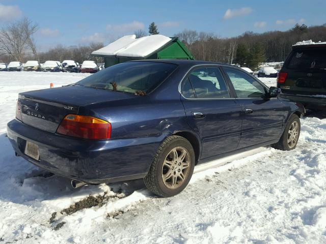 19UUA5660YA050640 - 2000 ACURA 3.2TL BLUE photo 4