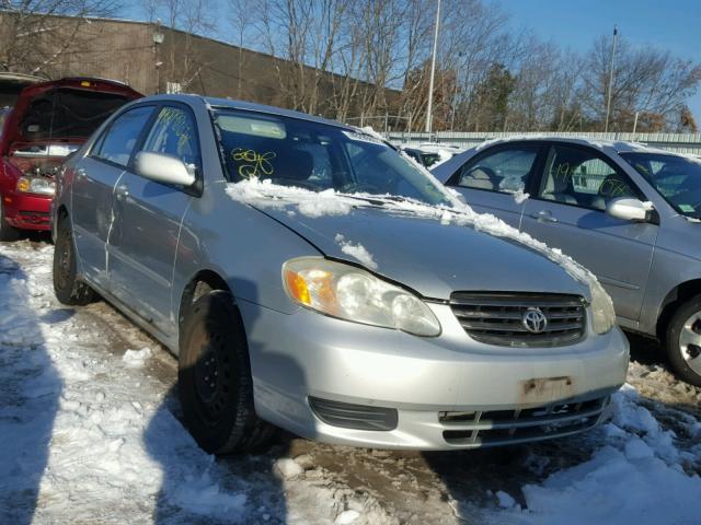 JTDBR32E630037597 - 2003 TOYOTA COROLLA CE SILVER photo 1