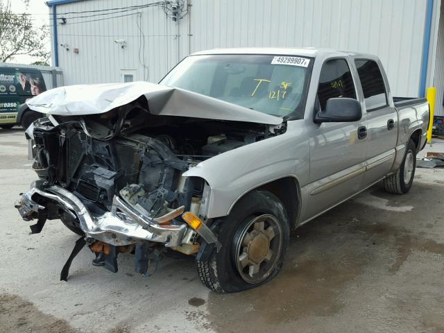 2GTEC13T951292767 - 2005 GMC NEW SIERRA GRAY photo 2