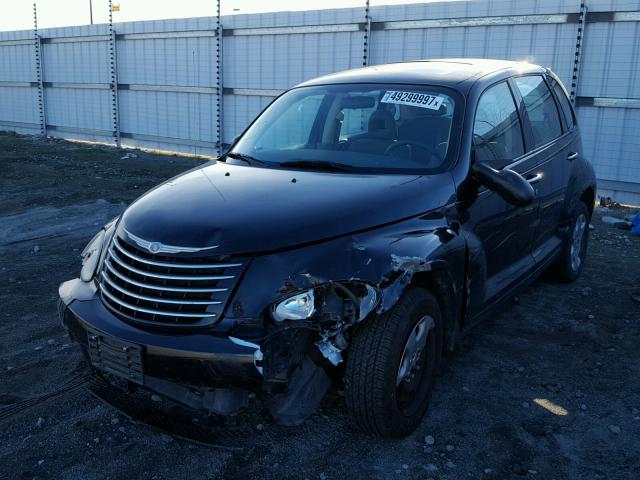 3A4FY48BX7T622001 - 2007 CHRYSLER PT CRUISER BLACK photo 2