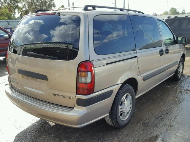 1GNDX03E33D163265 - 2003 CHEVROLET VENTURE GOLD photo 4