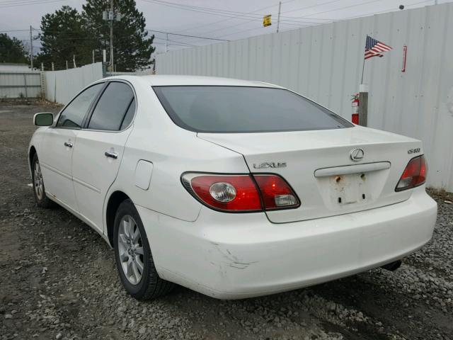 JTHBF30G720021743 - 2002 LEXUS ES 300 WHITE photo 3