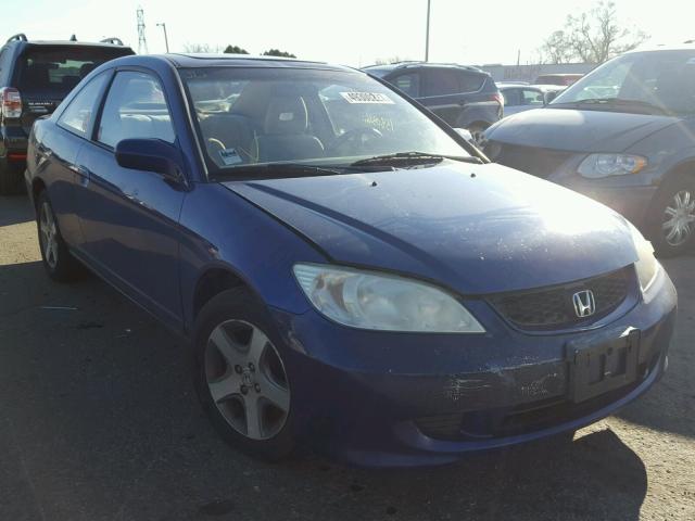 1HGEM22944L023269 - 2004 HONDA CIVIC EX ლურჯი ფოტო 1
