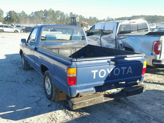 JT4RN50R3G0107963 - 1986 TOYOTA PICKUP 1/2 BLUE photo 3