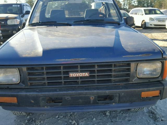 JT4RN50R3G0107963 - 1986 TOYOTA PICKUP 1/2 BLUE photo 9