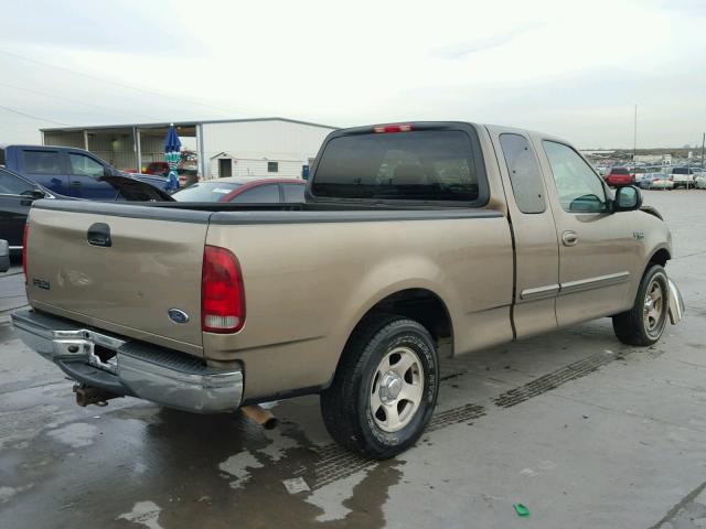 1FTRX17263NA16789 - 2003 FORD F150 GOLD photo 4