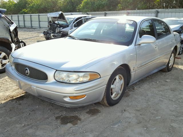 1G4HR54K9YU246840 - 2000 BUICK LESABRE LI SILVER photo 2