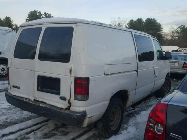 1FTNE24L96HA42412 - 2006 FORD ECONOLINE WHITE photo 4