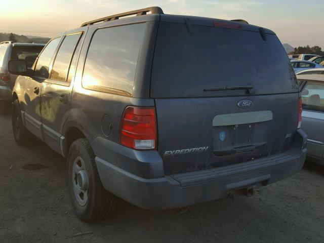 1FMPU13565LA17659 - 2005 FORD EXPEDITION BLUE photo 3