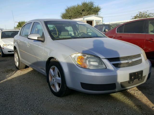 1G1AL55F477387653 - 2007 CHEVROLET COBALT LT SILVER photo 1