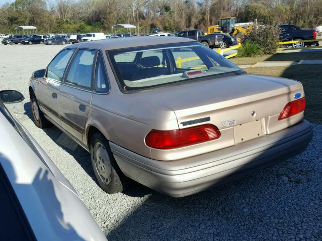 1FACP52U1NA199881 - 1992 FORD TAURUS GL TAN photo 3