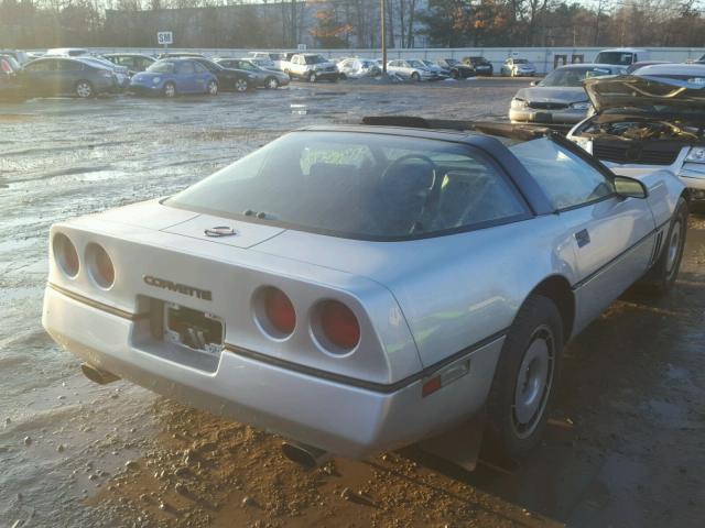 1G1AY0782E5102170 - 1984 CHEVROLET CORVETTE SILVER photo 4