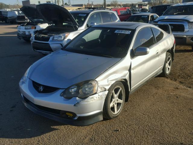JH4DC54874S012614 - 2004 ACURA RSX SILVER photo 2