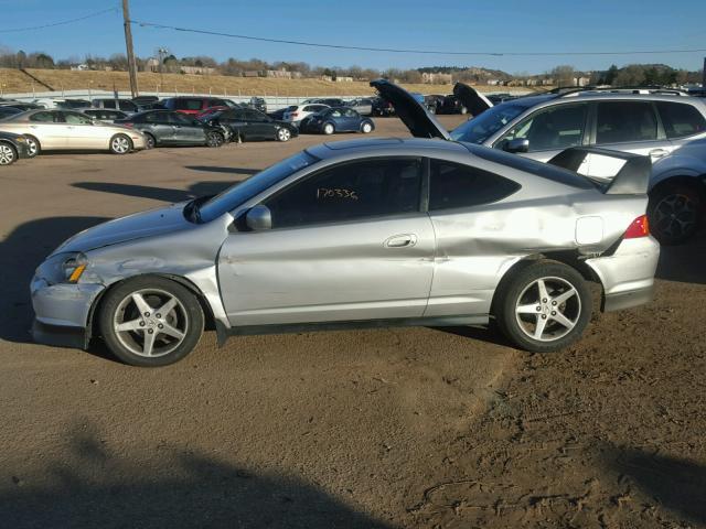 JH4DC54874S012614 - 2004 ACURA RSX SILVER photo 9