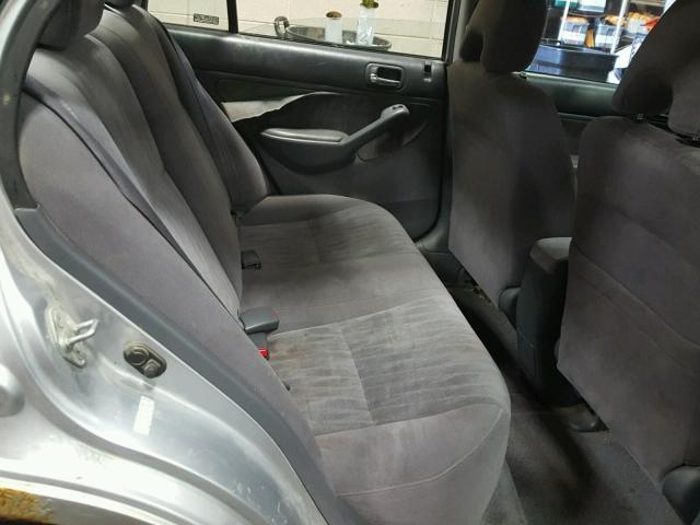JHMES26734S001913 - 2004 HONDA CIVIC EX SILVER photo 6