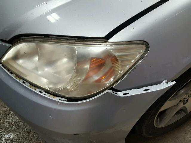 JHMES26734S001913 - 2004 HONDA CIVIC EX SILVER photo 9