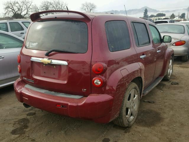 3GNDA23P96S667967 - 2006 CHEVROLET HHR LT RED photo 4