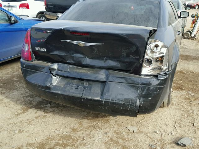 2C3KA43R08H164285 - 2008 CHRYSLER 300 LX BLACK photo 9