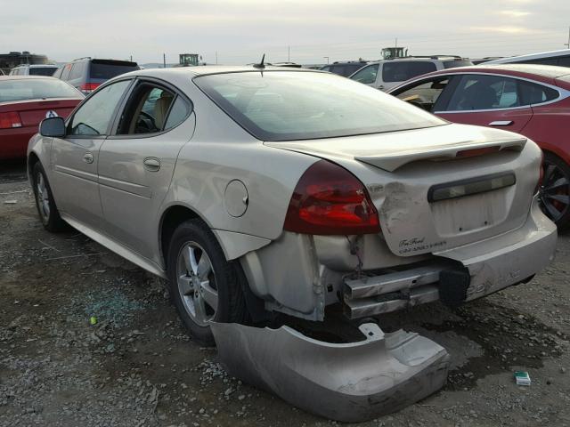 2G2WP552381105150 - 2008 PONTIAC GRAND PRIX Qəhvəyi foto 3