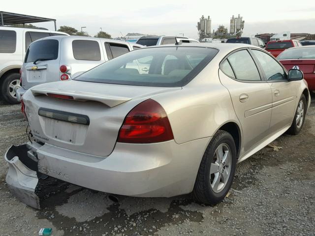2G2WP552381105150 - 2008 PONTIAC GRAND PRIX Qəhvəyi foto 4