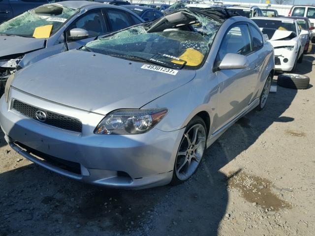 JTKDE177260081838 - 2006 TOYOTA SCION TC SILVER photo 2