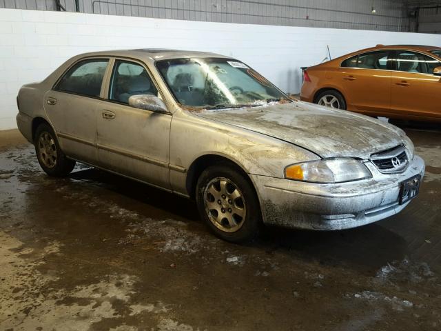 1YVGF22C615231743 - 2001 MAZDA 626 ES SILVER photo 1