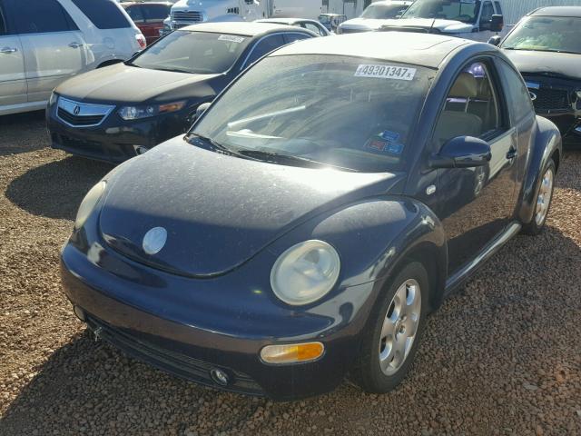 3VWCK21C53M415986 - 2003 VOLKSWAGEN NEW BEETLE Mavi foto 2