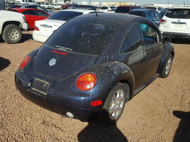 3VWCK21C53M415986 - 2003 VOLKSWAGEN NEW BEETLE BLUE photo 4