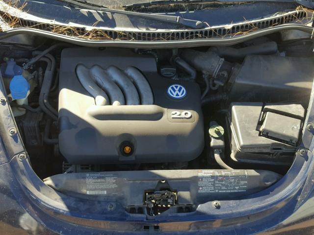 3VWCK21C53M415986 - 2003 VOLKSWAGEN NEW BEETLE BLUE photo 7