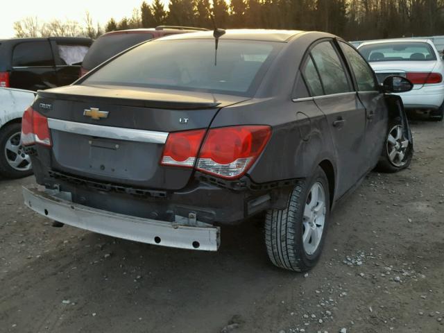 1G1PC5SB9E7253374 - 2014 CHEVROLET CRUZE LT GRAY photo 4