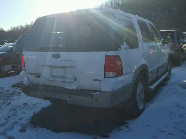 1FMFU18L33LB71472 - 2003 FORD EXPEDITION WHITE photo 4