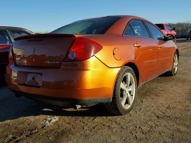 1G2ZM551864214945 - 2006 PONTIAC G6 GTP ORANGE photo 4