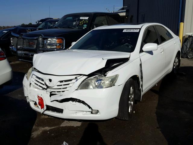 4T1BK46K27U500419 - 2007 TOYOTA CAMRY NEW WHITE photo 2