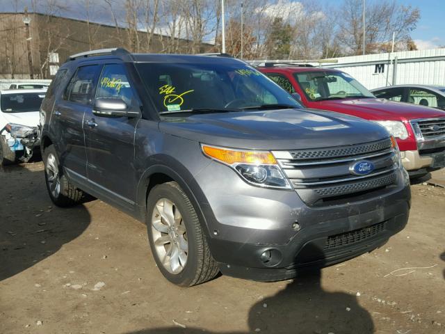 1FMHK8F86CGA90142 - 2012 FORD EXPLORER L GRAY photo 1