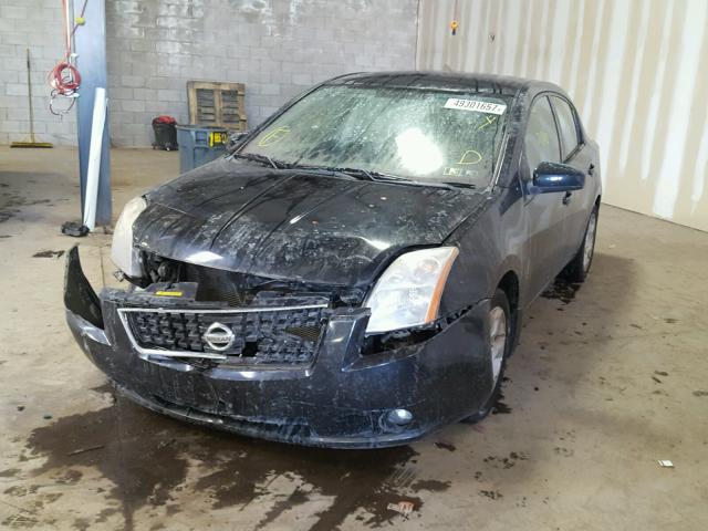 3N1AB61E68L667345 - 2008 NISSAN SENTRA 2.0 BLACK photo 2