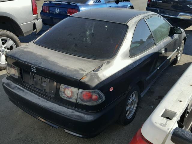 1HGEJ7229XL084730 - 1999 HONDA CIVIC HX BLACK photo 4