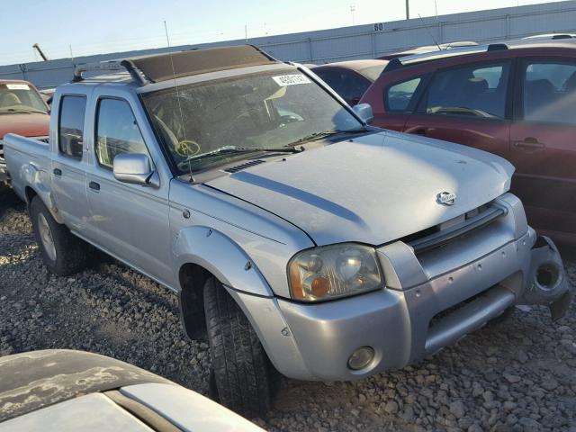 1N6ED27T81C343044 - 2001 NISSAN FRONTIER C SILVER photo 1