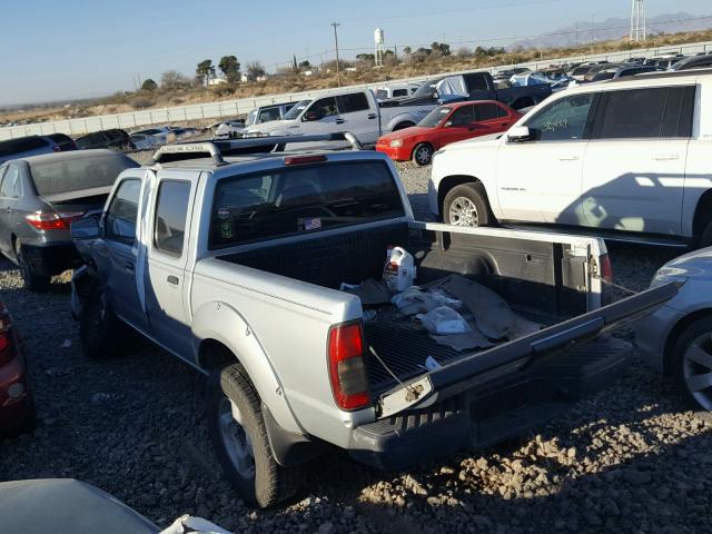 1N6ED27T81C343044 - 2001 NISSAN FRONTIER C SILVER photo 3