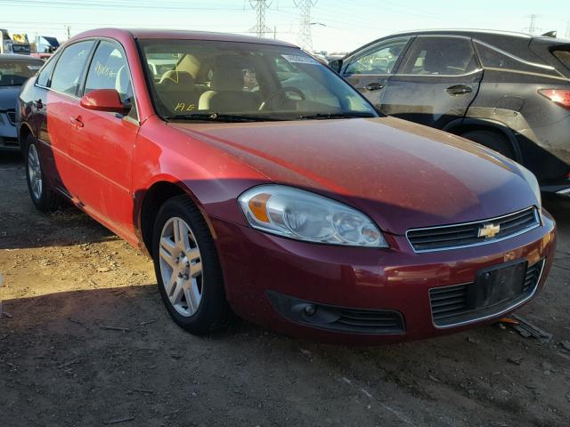 2G1WC581369176186 - 2006 CHEVROLET IMPALA LT MAROON photo 1