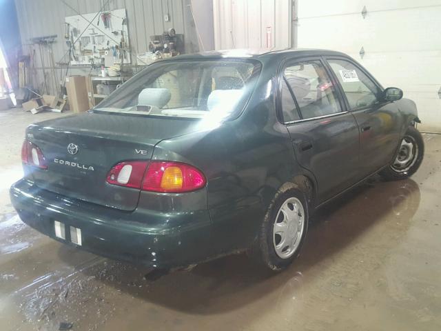 2T1BR12E4YC306746 - 2000 TOYOTA COROLLA VE GREEN photo 4