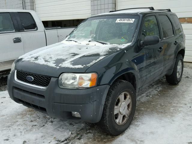 1FMCU93183KA24433 - 2003 FORD ESCAPE XLT GREEN photo 2