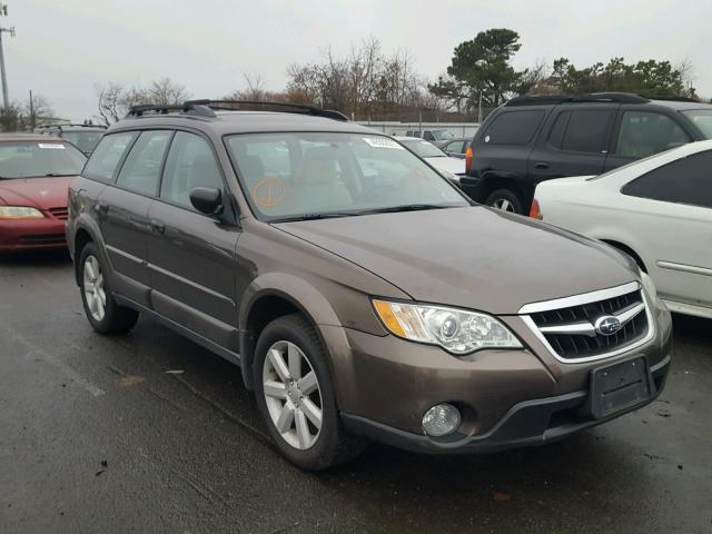 4S4BP61C987366828 - 2008 SUBARU OUTBACK 2. BROWN photo 1