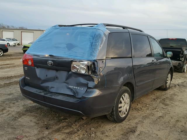 5TDKK4CC4AS319237 - 2010 TOYOTA SIENNA CE SILVER photo 4