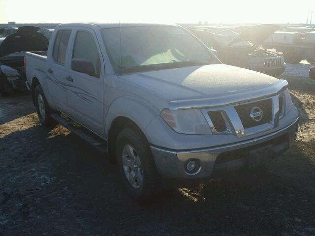 1N6AD0EV3AC420202 - 2010 NISSAN FRONTIER C SILVER photo 1